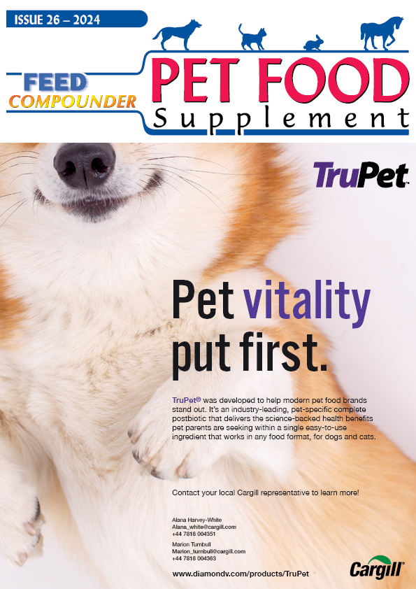 Pet Food Supplement 2024 Front Cover